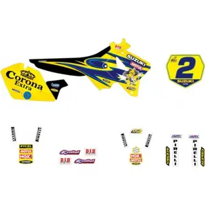 Kit décoration moto Tecnosel Suzuki RM 125