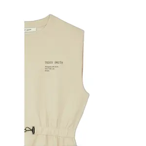 Fleece dress tightened at the girl's waist Teddy Smith R-Rony image-2