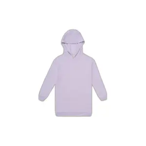 Fleece sweatshirt dress with girl hood Teddy Smith R-Perla image-0