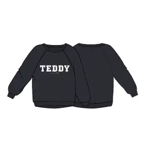 Sweatshirt girl Teddy Smith Amor image-0