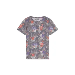 Children's printed T-shirt Teddy Smith Flowers image-0