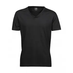 V-neck T-shirt Tee Jays Fashion Sof image-0