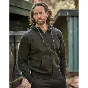 Bluza z kapturem i zamkiem błyskawicznym Tee Jays Fashion image-1