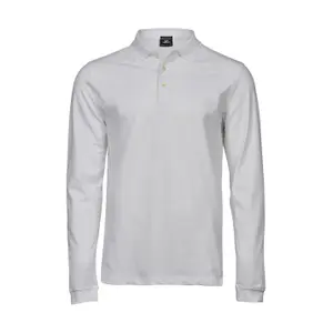 Long sleeve polo shirt Tee Jays Luxury image-0