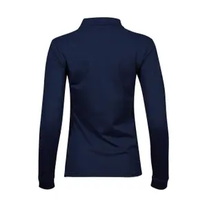Women's long-sleeved polo shirt Tee Jays Luxury Stretch image-1
