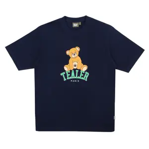 tee-teddy-tartan-navy-t-shirt-tealer-teddy-bear-navy-bleu-marine