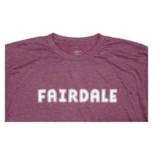 T-shirt Fairdale Outline Heather Burgundy T.l image-0