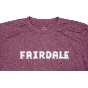 T-shirt Fairdale Outline Heather Burgundy T.l image-1