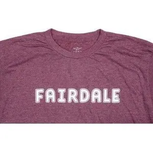 T-shirt Fairdale Outline Heather Burgundy T.l image-3