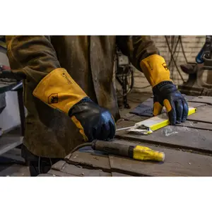 Leather welding gloves TEGERA 7787 image-6