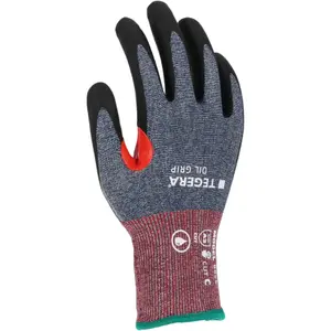 Cut-Resistant Gloves TEGERA Crf Oil Grip 8855R image-2