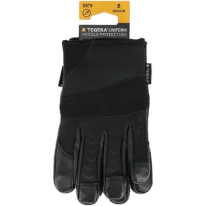 Leather work gloves TEGERA 9079 image-5