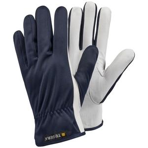 Nedělné kožené ochranné rukavice bez podšívky TEGERA