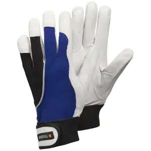 Unlined leather protective gloves TEGERA image-0