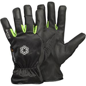 Gants de protection en cuir synthétique, doublé hiver TEGERA