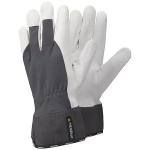 Leather protective gloves for precision tasks TEGERA image-0