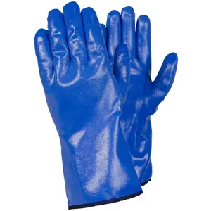 Ultra-Soft Winter Lined Nitrile Protective Gloves TEGERA image-0