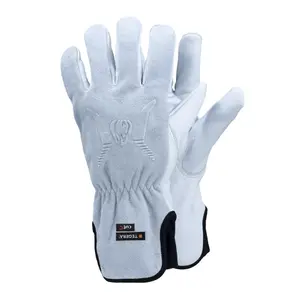 Full-Grain Cowhide Leather Protective Gloves TEGERA image-0