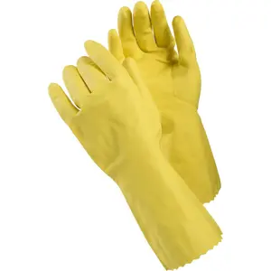 Classic natural latex protection gloves TEGERA 0,33 mm image-0