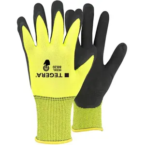 High-Visibility Knitted Synthetic Protective Gloves TEGERA image-0