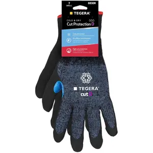 High cut-resistant synthetic protective gloves TEGERA image-0