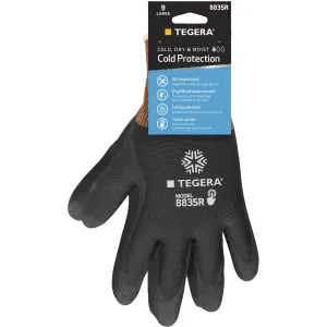 Synthetic heat and fire protection gloves TEGERA image-0