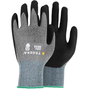 Knitted synthetic protective gloves TEGERA image-0