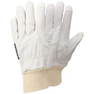 Full-grain goat leather protective gloves TEGERA image-0
