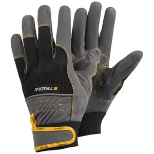 Breathable synthetic leather protective gloves TEGERA Pro Macrothan