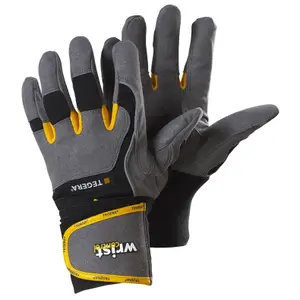 Ergonomic synthetic leather protective gloves TEGERA Pro Macrothan image-0