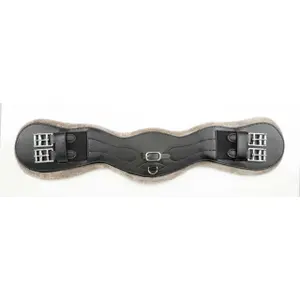 Sangle pour cheval courte avec doublure en polaire détachable Tekna Girth image-1