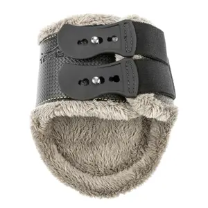 Kunstleder-Gamaschen für Pferde mit Fell Tekna Fetlock image-1