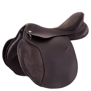Selle d'obstacle pour cheval en cuir Tekna LeTek Plus S-Line QC image-0