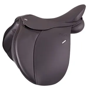 Selle mixte pour cheval en cuir Tekna Extra Wide S-Line QC image-0