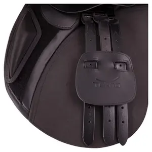 Selle mixte pour cheval en cuir Tekna Extra Wide S-Line QC image-1