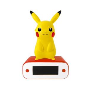 672pok027-upplyst-vackarklocka-teknofun-pokemon-pikachu-gul-tu
