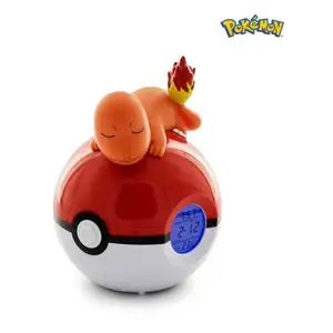 Sveglia illuminata Teknofun Pokémon Pokeball Salamèche image-0