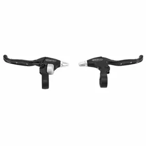 Par de manetas de freno para bicicletas de montaña 4 palancas con timbre integrado compatible twist grip Tektro V-Brake Tektro image-1