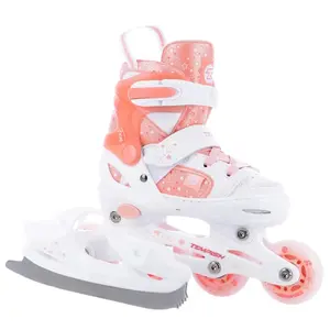 LED verstelbare rolschaatsen voor meisjes Tempish RS TON Duo