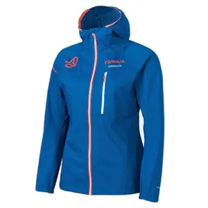 Casaco impermeável com capuz feminino Ternua Cyclone image-0