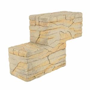 Rocky construction block reptile hideout Terra Della Combo 3