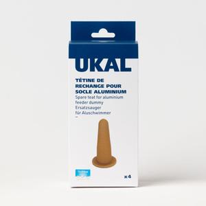 Calf teat for aluminum base Tétiblue (x4) image-1