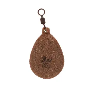 Geweven loodgewichten Korda Flat Pear Swivel 2oz image-0