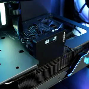 Supporto GPU wireView GPU 1x 12VHPWR a 3x 8-Pin PCIe inverso con misurazione del consumo Thermal Grizzly image-4