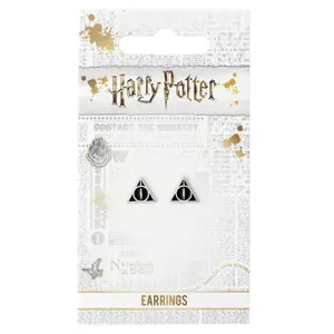 Earrings The Carat Shop Harry Potter Deathly Hallows stud image-1