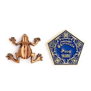 Christmas Decoration Bauble with Frog Chocolate Pin The Carat Shop Harry Potter image-3