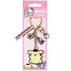 Llavero The Carat Shop Hello Kitty Pompompurin