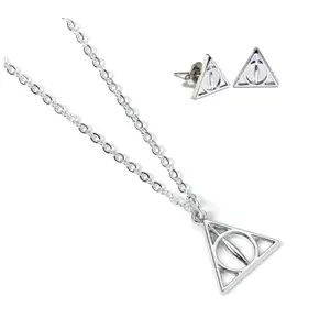 Necklace and Earrings The Carat Shop Harry Potter Deathly Hallows