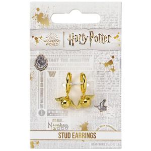 Earrings The Carat Shop Harry Potter Golden Snitch image-1