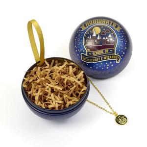 Decorazione per albero di Natale con collana - Scuola di Magia e Stregoneria di Hogwarts The Carat Shop Harry Potter image-2
